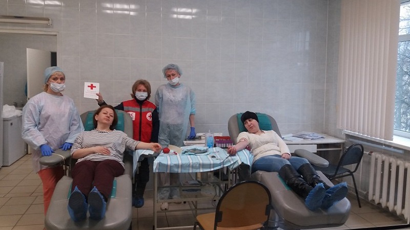 Донорская акция "Встречаем весну!"